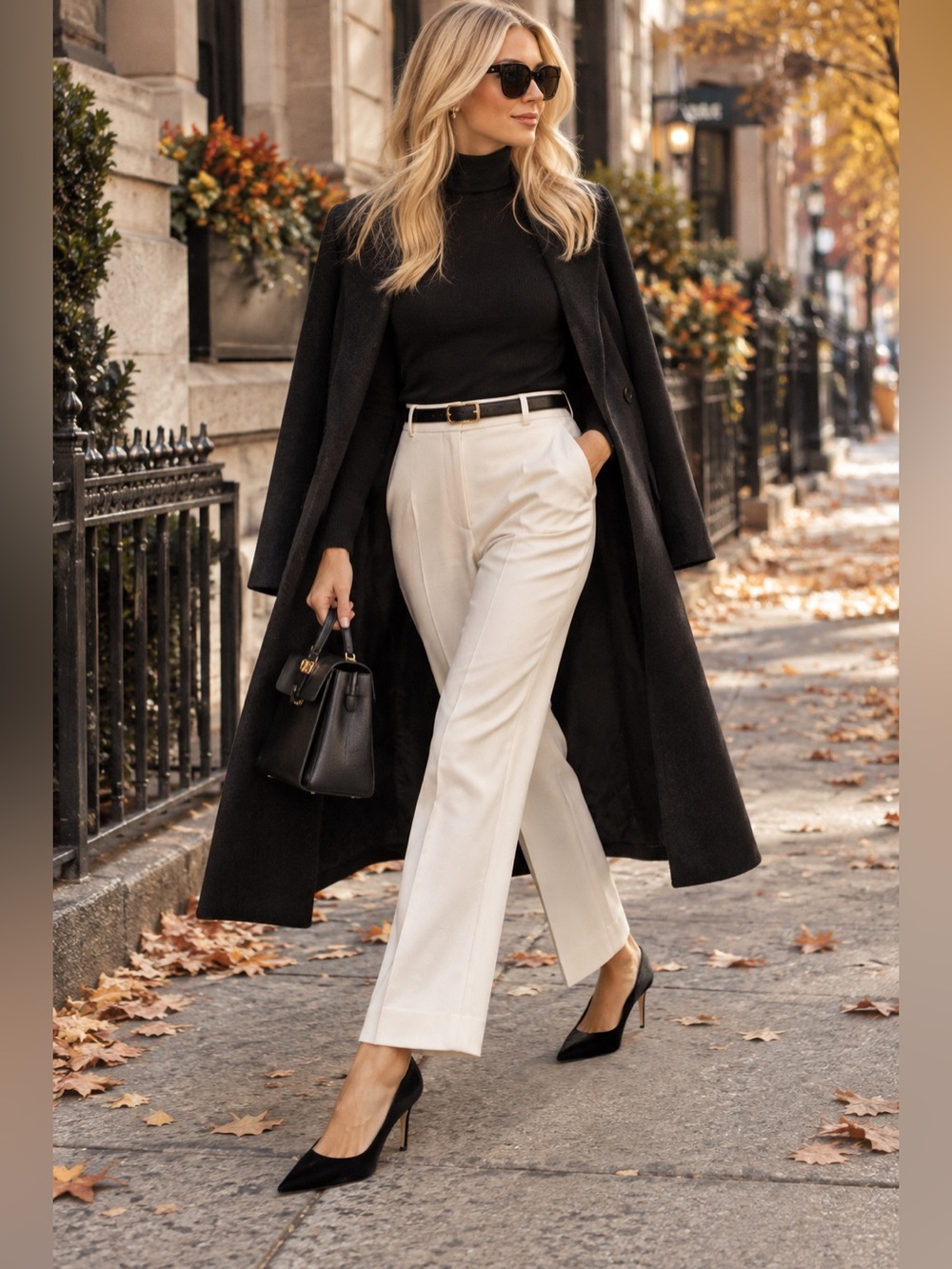 Good American | “The Icon” Pump — Black Suede